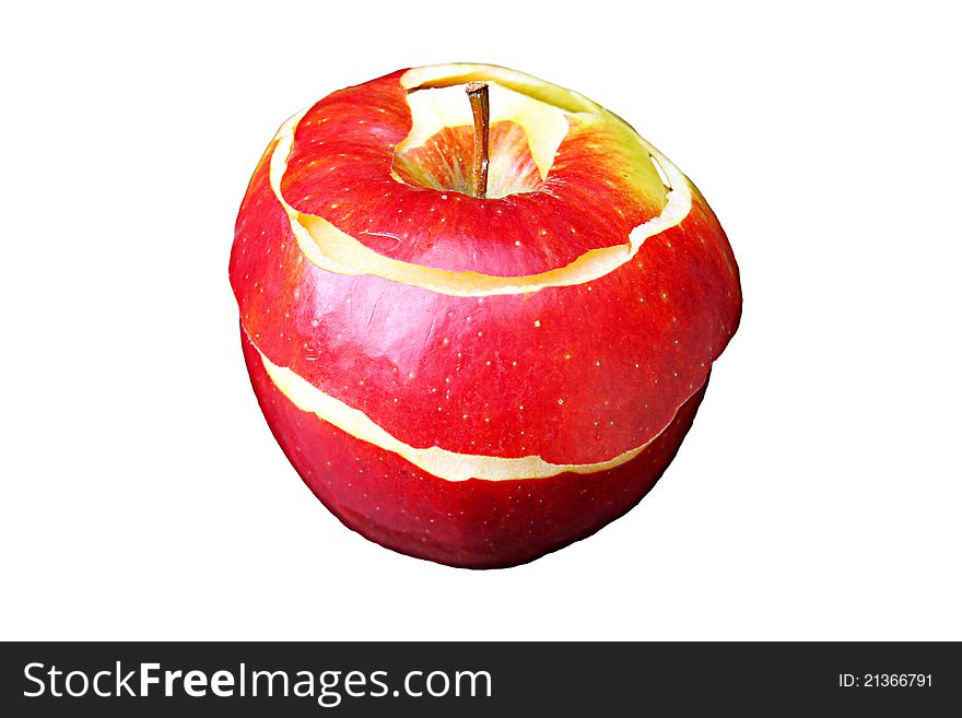 A Peeled Apple