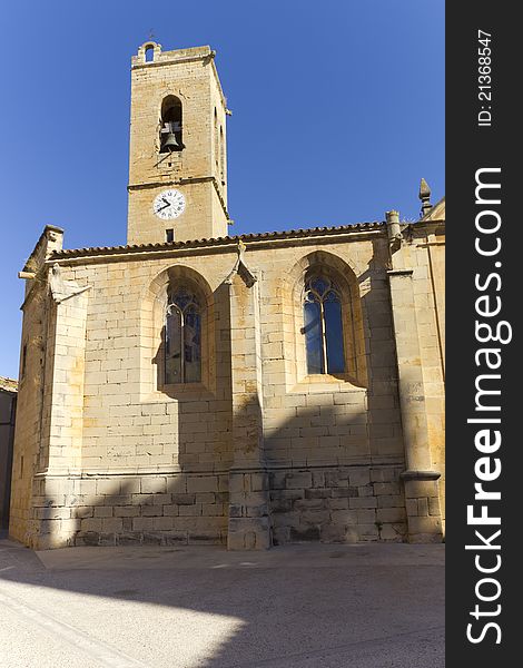 Medieval church located in Verdu