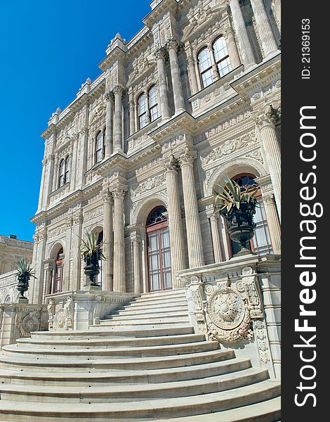 Dolmabahce Palace in Istanbul,Turkey