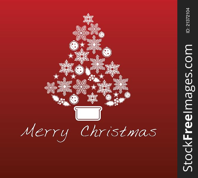 Red christmas background for occasions, celebrations and holidays