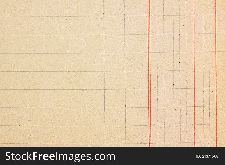 Vintage blank textured paper with striped lines. Vintage blank textured paper with striped lines