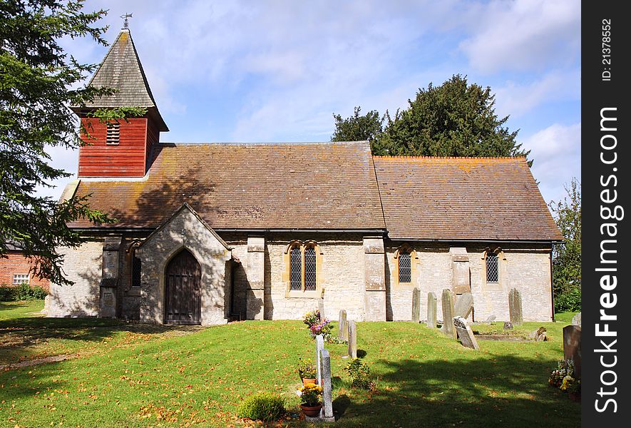 An English Village Church and Tower