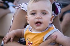 Baby Smile Stock Image