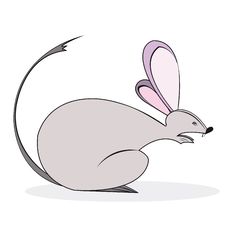 Cute Little Mouse Royalty Free Stock Photos