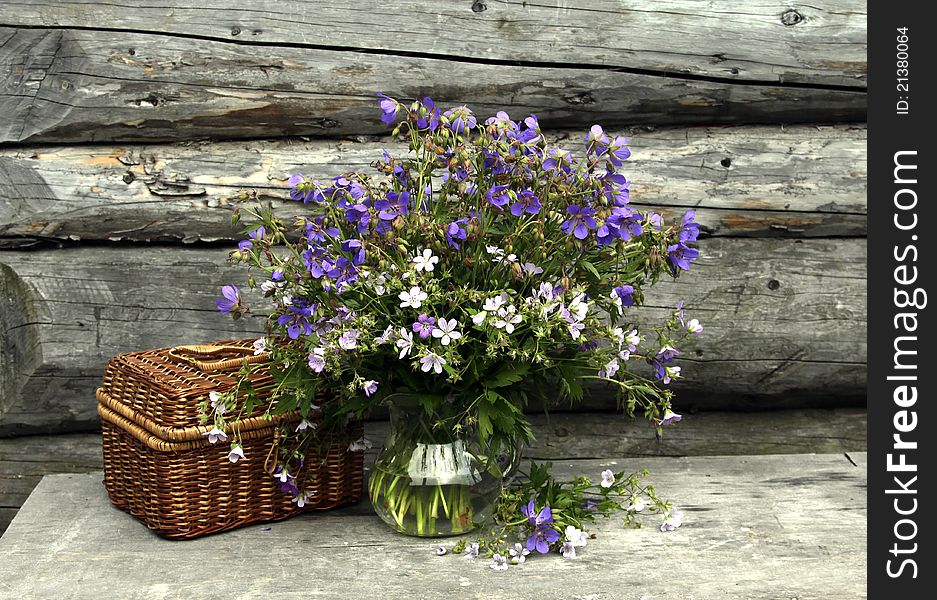 Bouquet In A Jug.