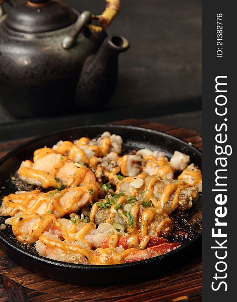 Asian Grilled Seafood Platter