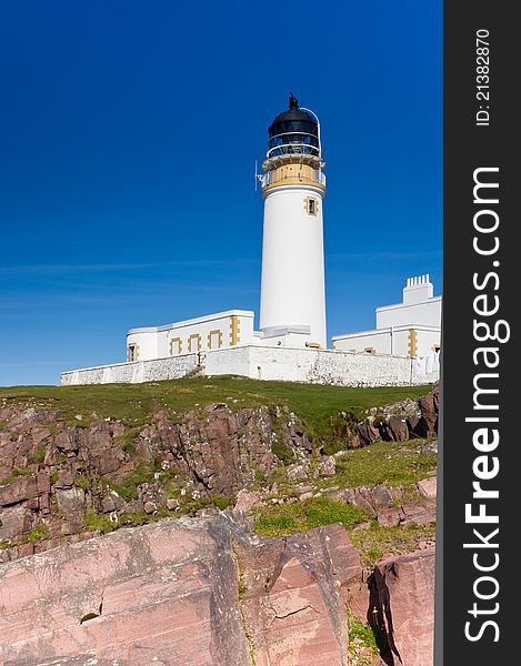 Rua Reidh Lighthouse From Below