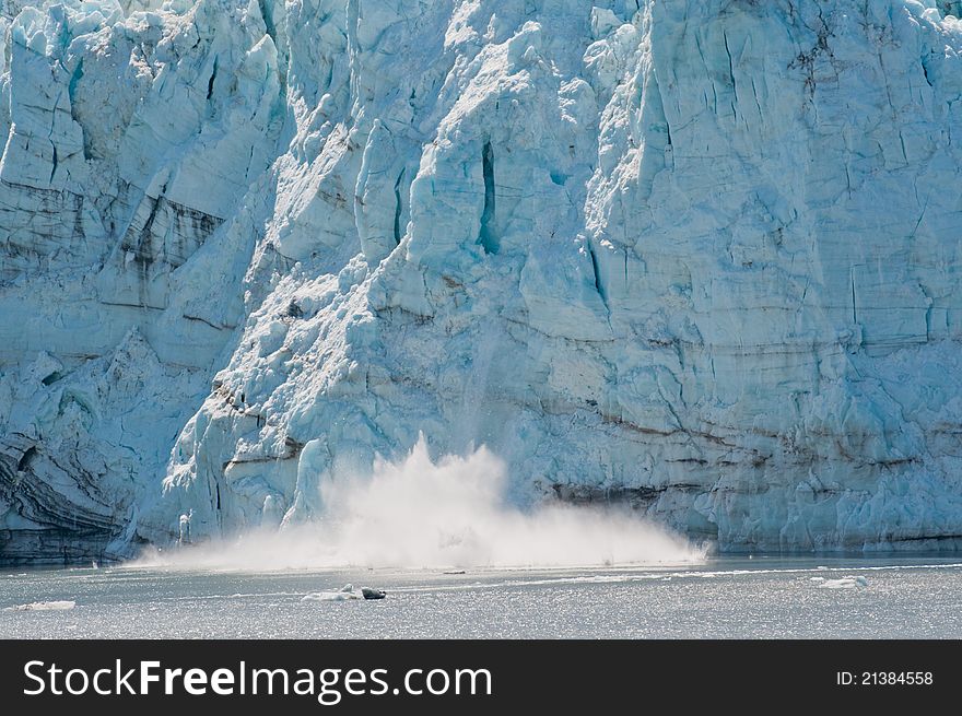 Margerie Glacier Calving