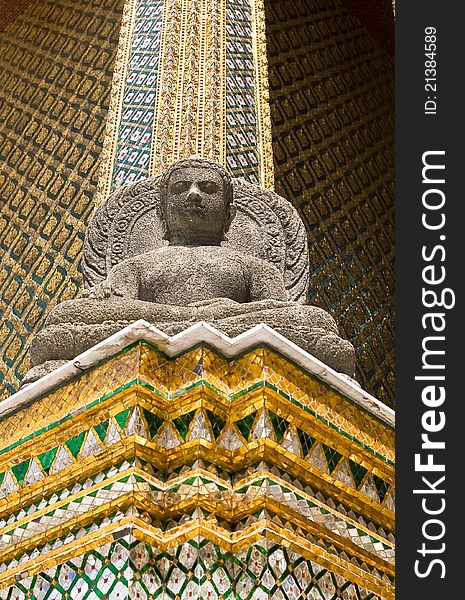 Buddha Statue in Grand Palace, Thailand