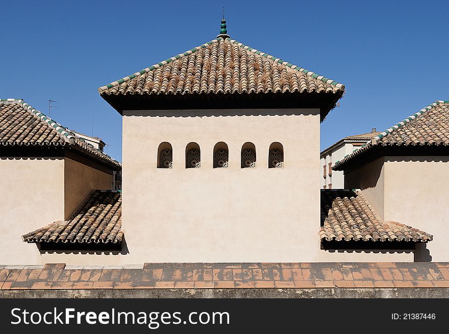 Typical Arab palace in Granada