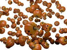Pumpkins Falling Down Royalty Free Stock Photos Pumpkins Falling Down Royalty Free Stock Photos