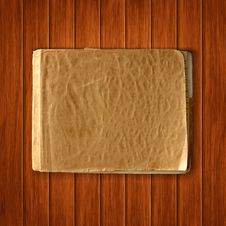Vector Old Blank Notebook On Wood Backgrou Royalty Free Stock Photo Vector Old Blank Notebook On Wood Backgrou Royalty Free Stock Photo