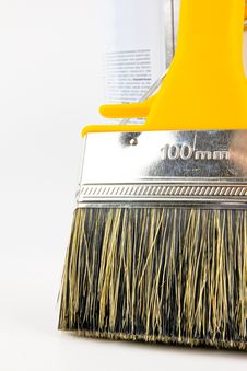 Paint Brush And Paint Bucket Stock Images Paint Brush And Paint Bucket Stock Images