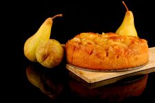Pear Cake Stock Photo Pear Cake Stock Photo