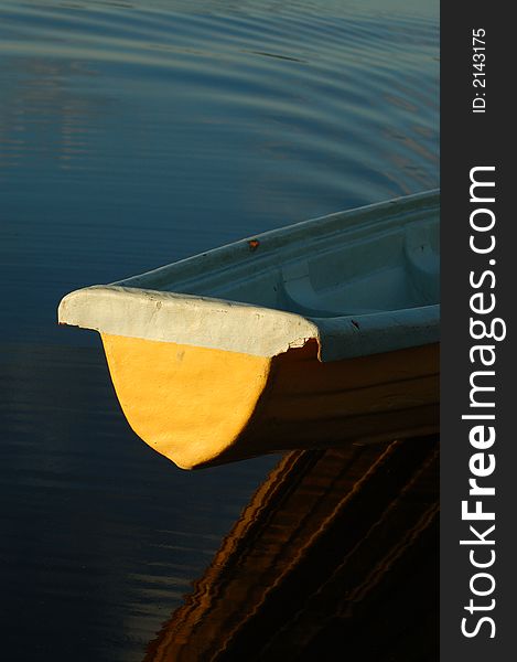 Boat on a lake