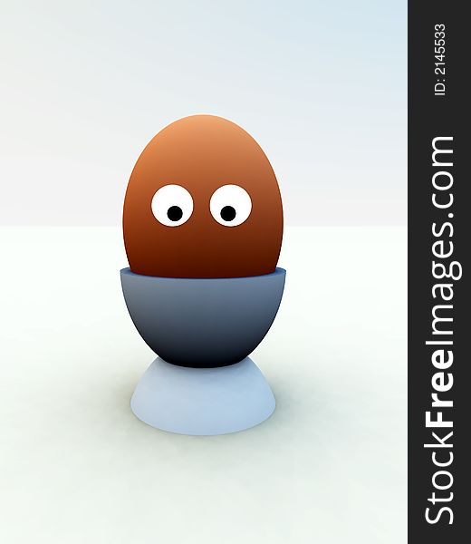 Egg In Eggcup 21