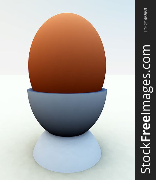 A image of a egg in a eggcup this image is suitable for images relating to Easter and food. A image of a egg in a eggcup this image is suitable for images relating to Easter and food.