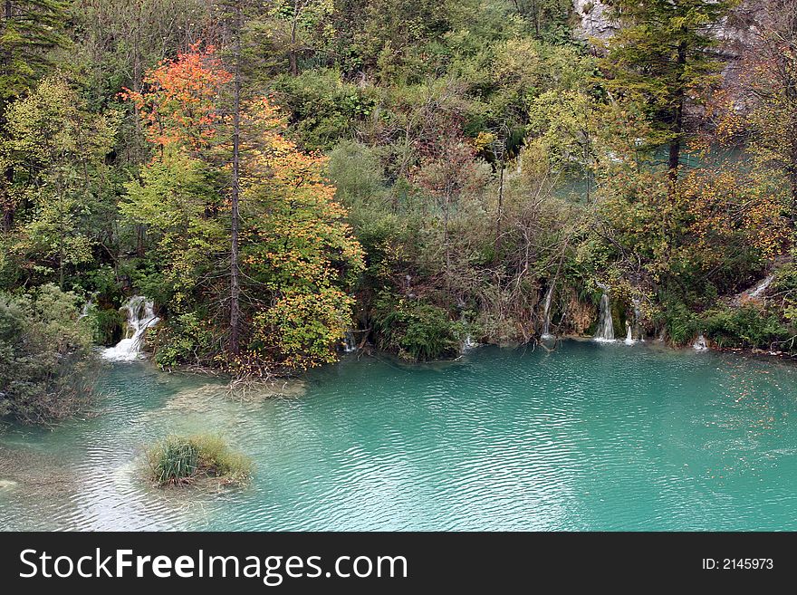 Autumn in the Plitvice National Park, Croatia