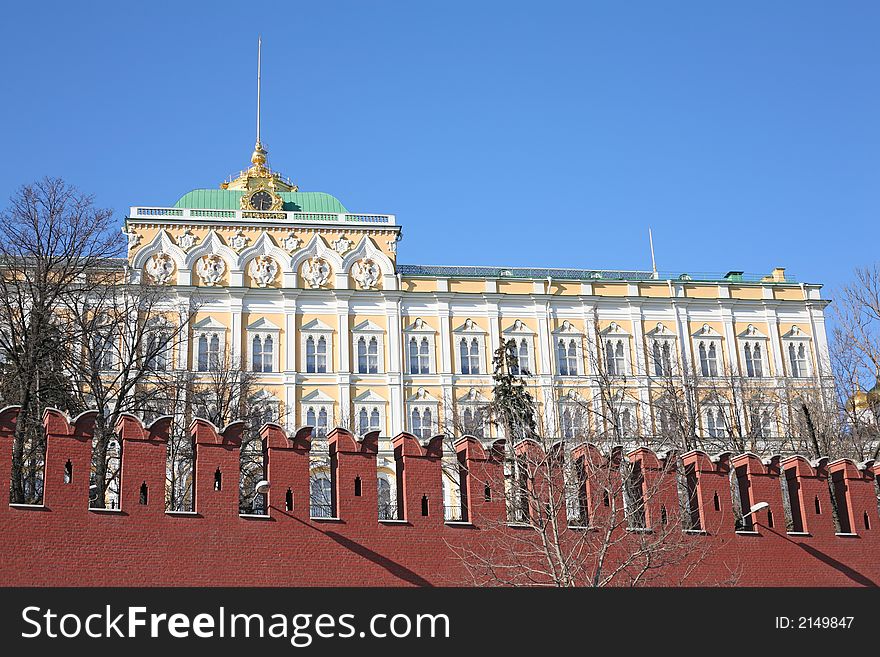 Grand(Great) Kremlin Palace in Moscow