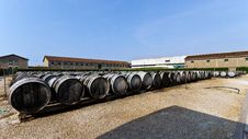 Wine Barrels Stock Image Wine Barrels Stock Image