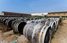 Wine Barrels Royalty Free Stock Images Wine Barrels Royalty Free Stock Images