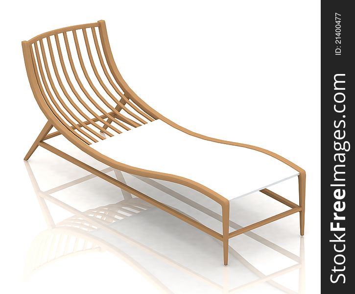 Beach deck-chair