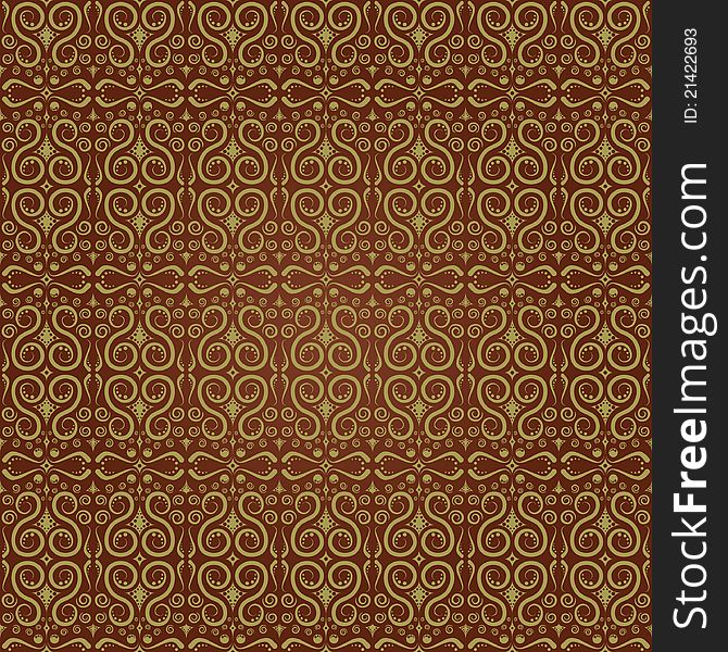 Repeating pattern, ornament, vector graphics