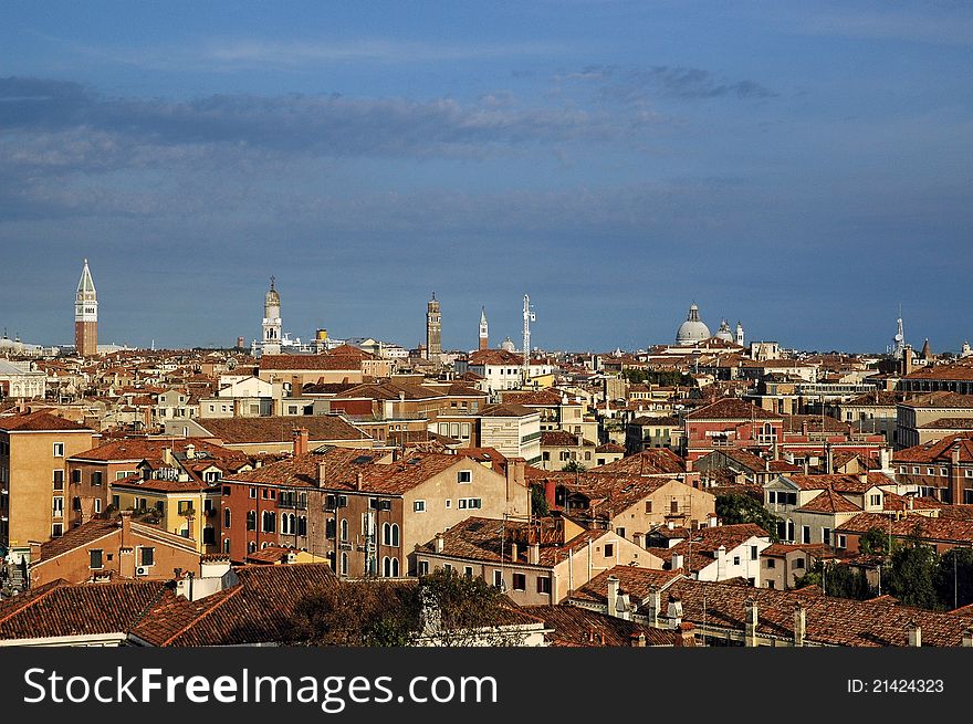 Venice From Roof