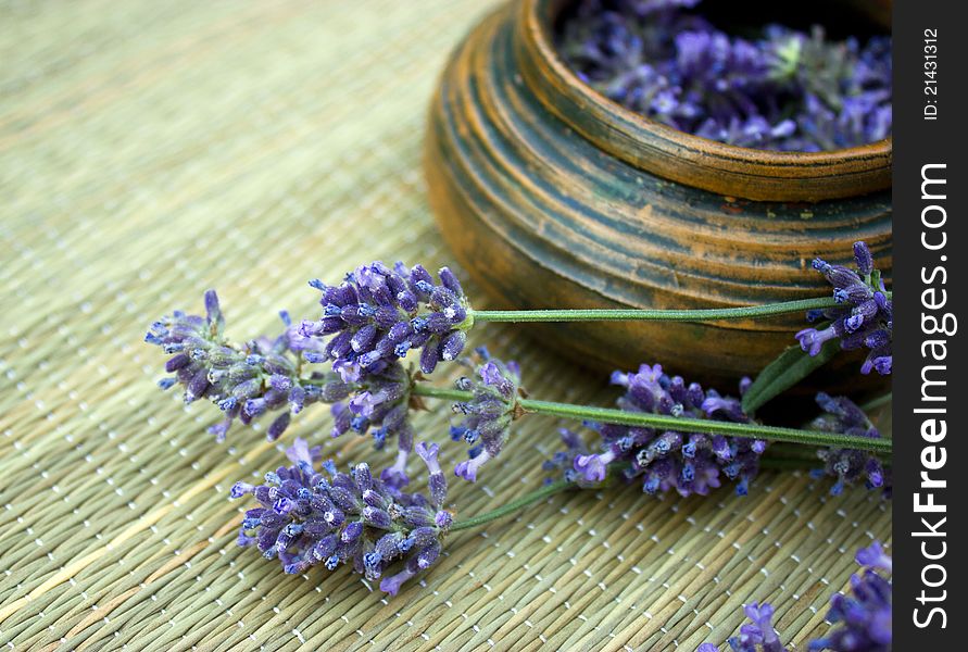 Lavender is one of the ingrredient in the treatment