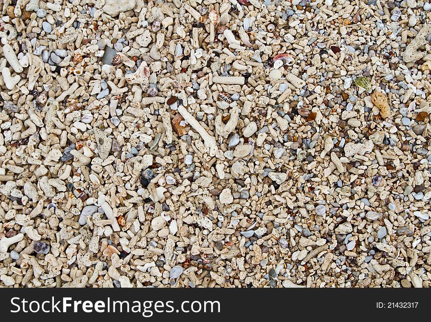 Stone pattern along the coast of Thailand. Stone pattern along the coast of Thailand.