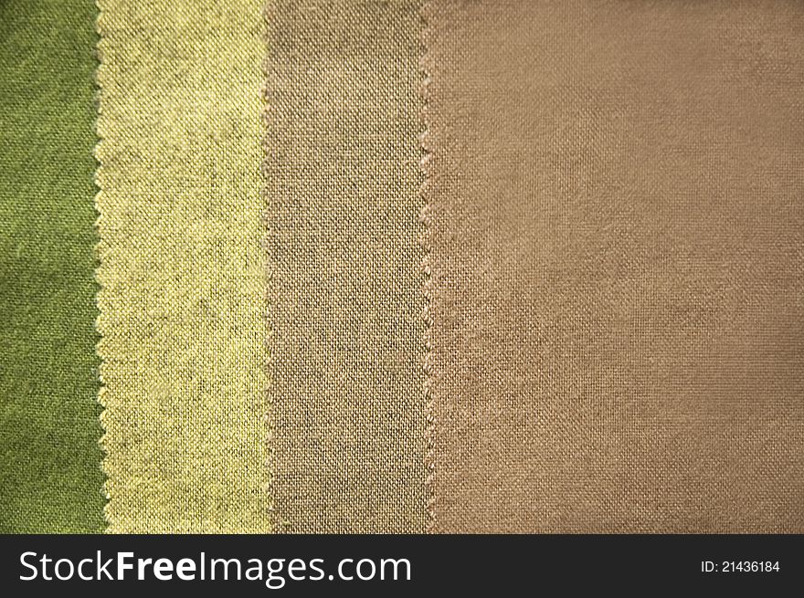 Line of nature color fabric. Line of nature color fabric