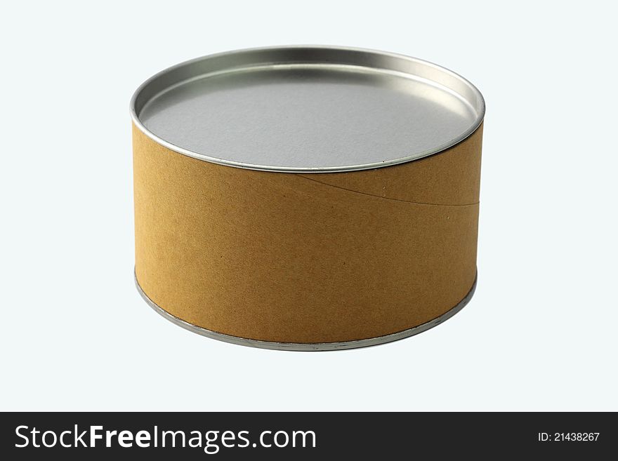 Paper cans, on a white background with Clipping Part. Paper cans, on a white background with Clipping Part.