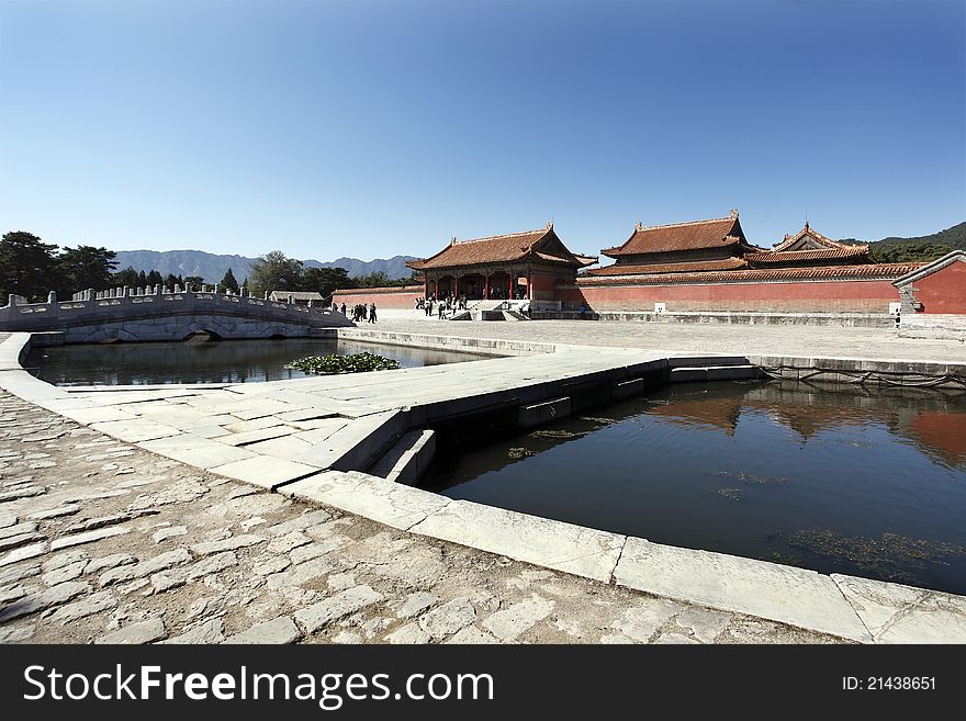 Chinese Royal Mausoleum.