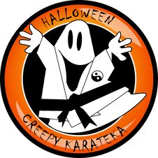 Halloween Creepy Karateka Ghost Stock Images Halloween Creepy Karateka Ghost Stock Images