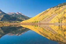 Crystal Lake Reflections Royalty Free Stock Photography Crystal Lake Reflections Royalty Free Stock Photography