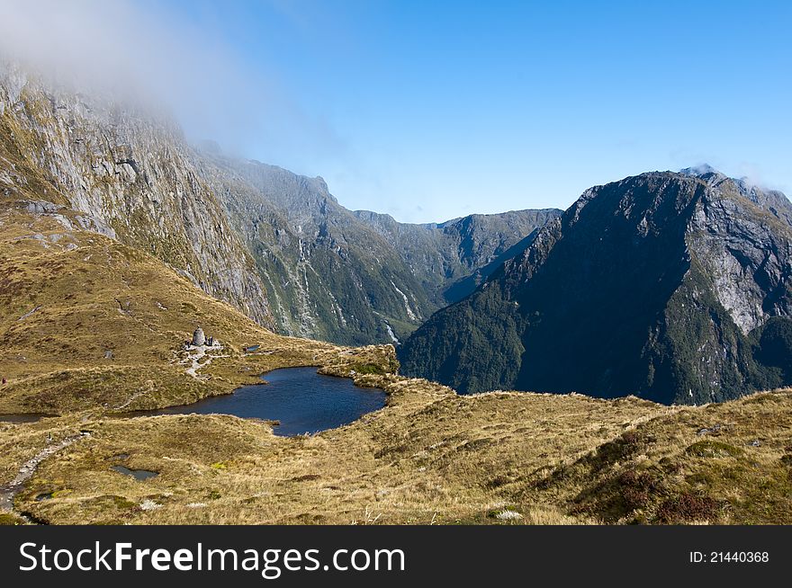 Mackinnon Pass - Milford Track, New Zealand