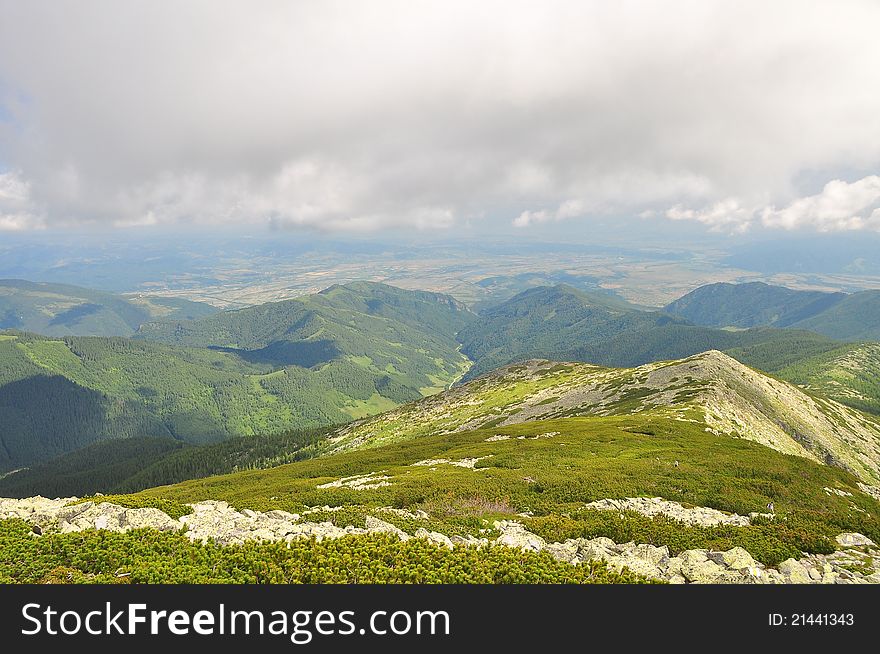 Retezat Cloudscape,Retezat Mountains,Romania