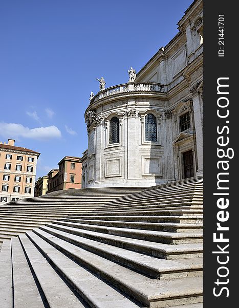 Stairs At Santa Maria Maggiore