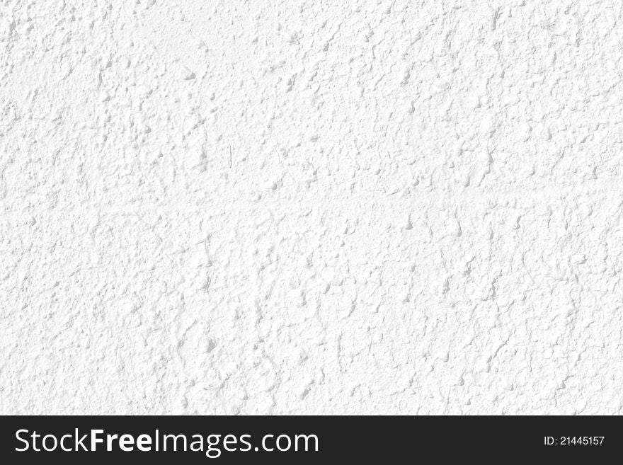 White Stucco Wall Background