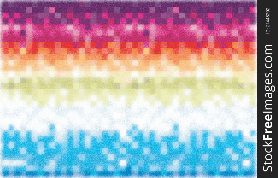 A noise colorful pixel background