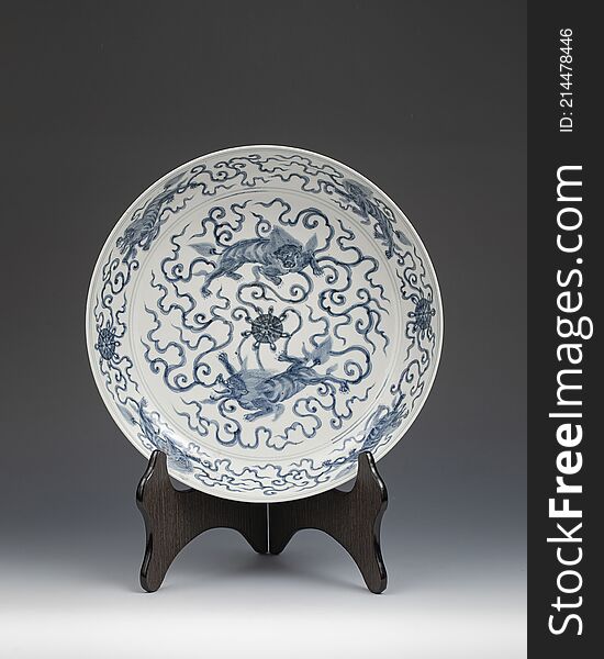 Chinese ancient blue and white ceramics