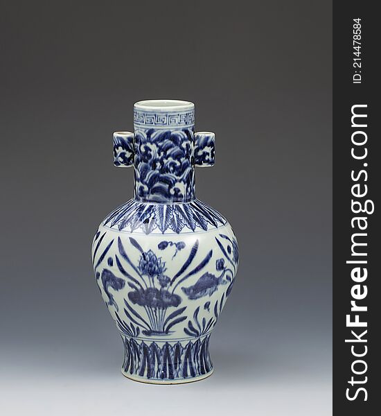 Chinese ancient blue and white ceramics