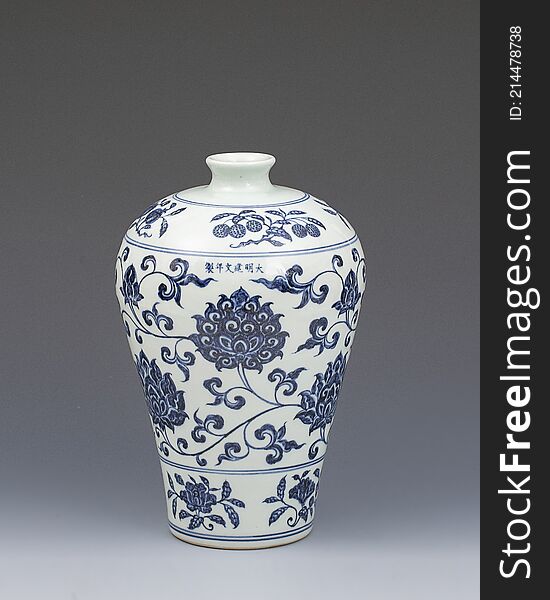 Chinese ancient blue and white ceramics