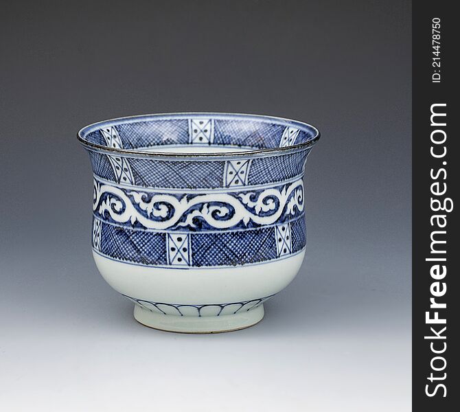 Chinese ancient blue and white ceramics