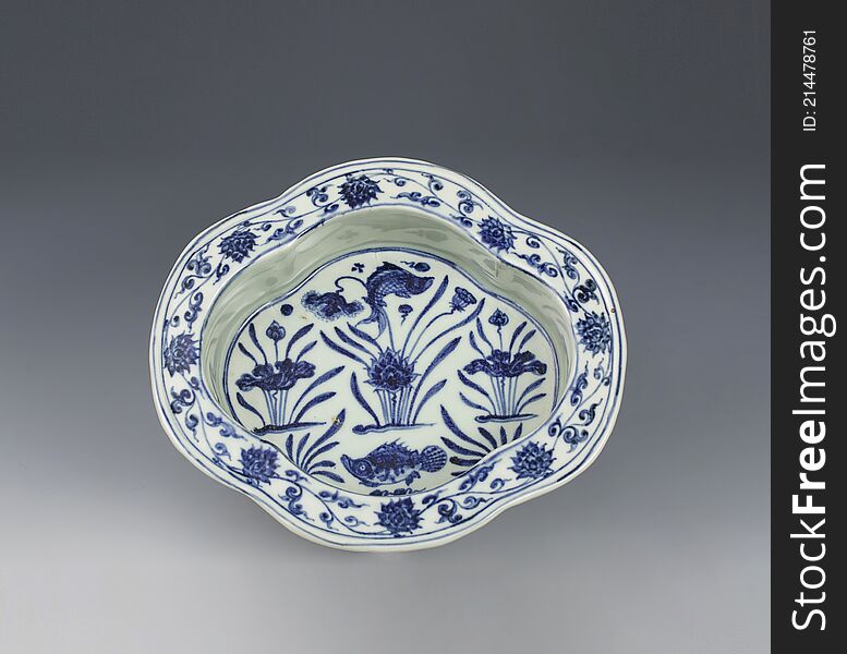 Chinese ancient blue and white ceramics