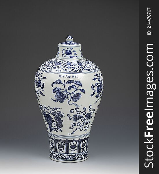 Chinese ancient blue and white ceramics