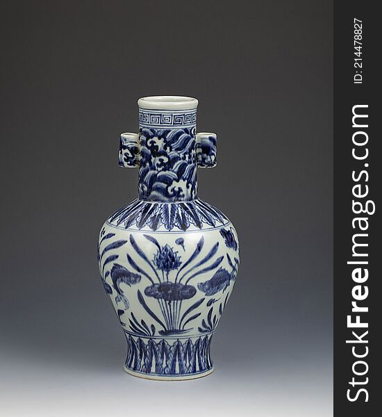 Chinese ancient blue and white ceramics