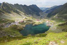 Landscape From Balea Lake In Romania Stock Image Landscape From Balea Lake In Romania Stock Image