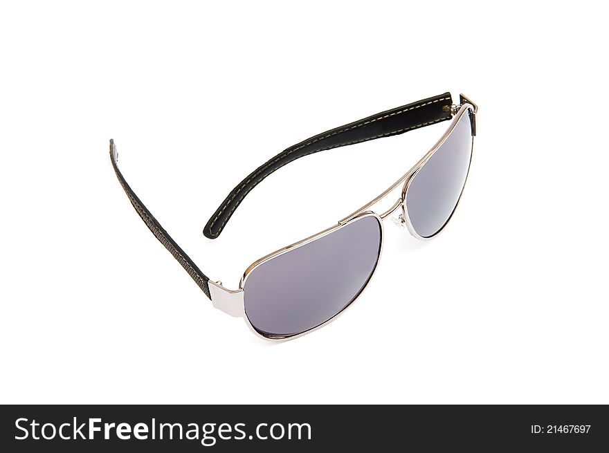 The image of the sunglasses on white background