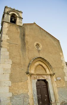Church In Taormina Royalty Free Stock Photography Church In Taormina Royalty Free Stock Photography